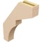 Ekena Millwork 3-inch W x 14-inch D x 18-inch H Monterey Rough Cedar Woodgrain TimberThane Knee Brace, Primed BRCUR03X14X18MONRCPR - alternate 5